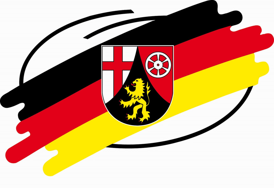 Kofinanziert vom Land Rheinland-Pfalz – Wappenzeichen